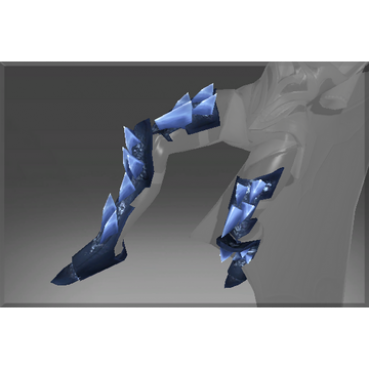 Frozen Ice Burst Greaves